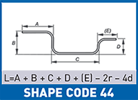 Shape Code 44